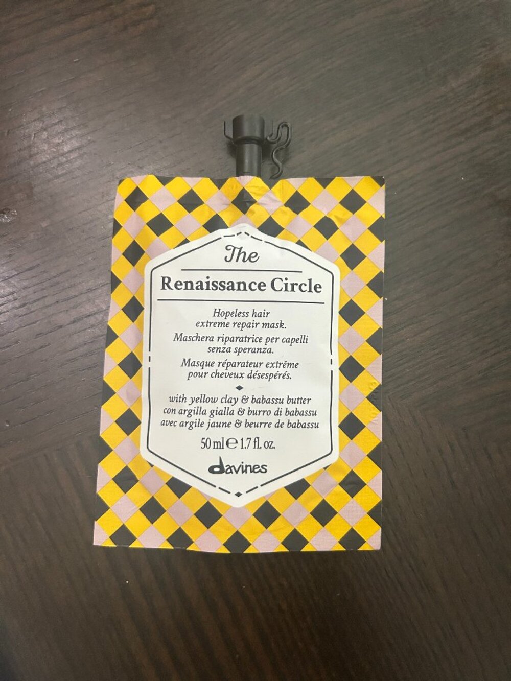 Davines The Renaissance Circle Repairing Hair Mask Sachet – New